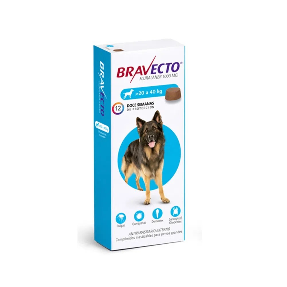 Bravecto 1.000 Mg (20-40kg) – Catdogshop